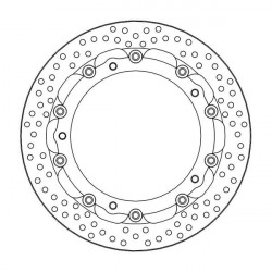 Спирачен диск MOTO-MASTER BRAKE ROTOR FLOAT ROUND RACE BMW R NINE T ABS 23