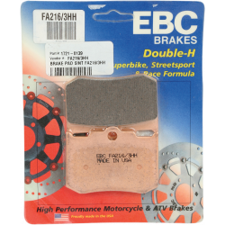 Накладки за мотор EBC SINTERED HH FA216/3HH Накладки за мотор EBC SINTERED HH FA216/3HH
