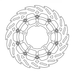 Преден спирачен диск MOTO-MASTER BRAKE DISC FLOAT HONDA CB 650 R ABS 23 Преден спирачен диск MOTO-MASTER BRAKE DISC FLOAT HONDA CB 650 R ABS 23