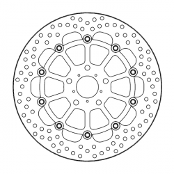 Спирачен диск MOTO-MASTER BRAKE DISC HALO FLOAT HONDA CB 500 X ABS 19-21 Спирачен диск MOTO-MASTER BRAKE DISC HALO FLOAT HONDA CB 500 X ABS 19-21