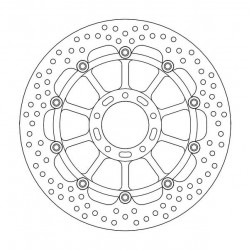 Спирачен диск MOTO-MASTER HALO FRONT DISC DUCATI DESERT X 950 ABS Спирачен диск MOTO-MASTER HALO FRONT DISC DUCATI DESERT X 950 ABS