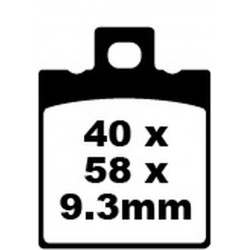 Накладки за мотор EBC FA SER ORGANIC FA047/3