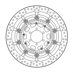 Преден спирачен диск MOTO-MASTER BRAKE DISC FLOAT HALO PRO BMW S 1000 R ABS 20 Преден спирачен диск MOTO-MASTER BRAKE DISC FLOAT HALO PRO BMW S 1000 R ABS 20