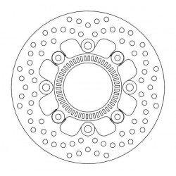 Спирачен диск MOTO-MASTER HALO REAR DISC KAWASAKI Z 650 RS ABS