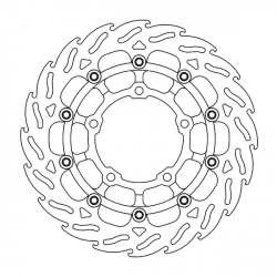 Заден спирачен диск MOTO-MASTER BRAKE DISC FLOAT TRIUMPH TIGER 1050 ABS 20