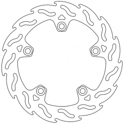 Спирачен диск MOTO-MASTER BRAKE ROTOR FIX FLAME BMW C EVOLUTION ABS 21