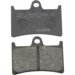 Накладки за мотор EBC FA SER ORGANIC FA252