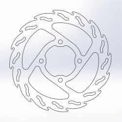 Спирачен диск MOTO-MASTER BRAKE ROTOR FLAME GAS GAS MC 65 22