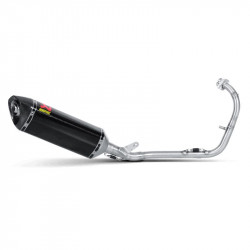 Състезателна линия пълна изпускателна система SS/CF/CF AKRAPOVIC S-Y125R1-ZC