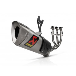 Evolution line full exhaust system titanium AKRAPOVIC S-T7E1-APLT Evolution line full exhaust system titanium AKRAPOVIC S-T7E1-APLT