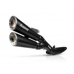 Гърне slip-on line от черна неръждаема стомана AKRAPOVIC S-K9SO13-HISSS