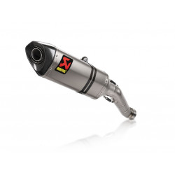 Гърне SLIP-ON LINE от титан и карбонова капачка AKRAPOVIC S-A10SO15-RT