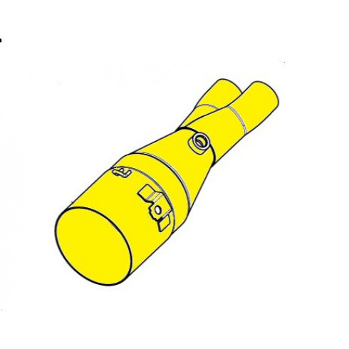 Свързваща тръба колектор от неръждаема стомана AKRAPOVIC C-Y5R3/1 Свързваща тръба колектор от неръждаема стомана AKRAPOVIC C-Y5R3/1