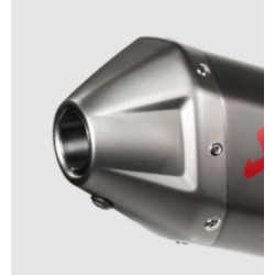 Крайна капачка комплект TITANIUM EC387 AKRAPOVIC V-EC387