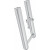 Крака на вилка HOT LEGS гладка единичен диск хром ARLEN NESS 06-554 thumb