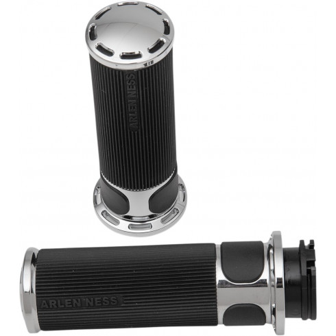 Ръкохватки slot track fusion throttle by cable chrome ARLEN NESS 07-300 Ръкохватки slot track fusion throttle by cable chrome ARLEN NESS 07-300