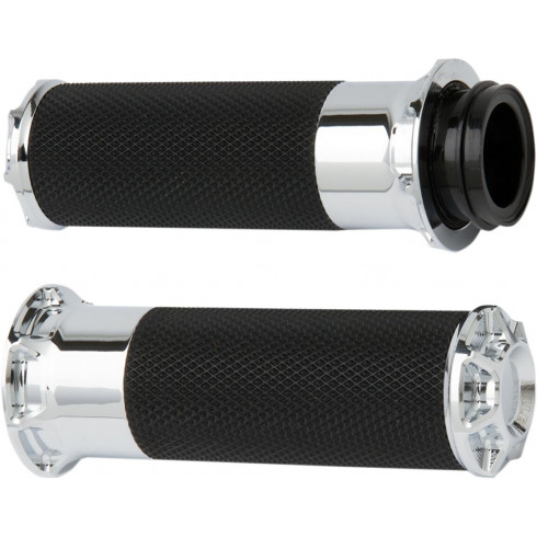 Ръкохватки beveled fusion throttle by cable chrome ARLEN NESS 07-330 Ръкохватки beveled fusion throttle by cable chrome ARLEN NESS 07-330
