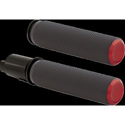 Ръкохватки - knurled - TBW - червени ARLEN NESS 500-055