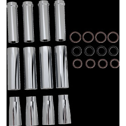 Комплект капаци за бутални пръти deep cut twin cam chrome ARLEN NESS 03-630