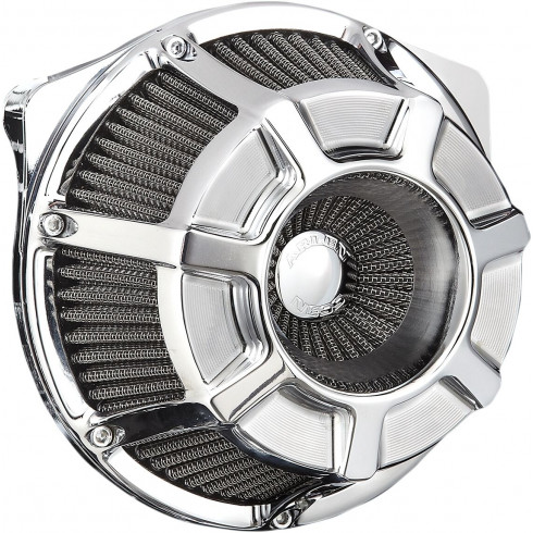 Комплект въздушен филтър inverted big sucker beveled chrome ARLEN NESS 18-934 Комплект въздушен филтър inverted big sucker beveled chrome ARLEN NESS 18-934