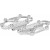 Пътническа подова дъска diamond chrome ARLEN NESS 410-059 Пътническа подова дъска diamond chrome ARLEN NESS 410-059 thumb