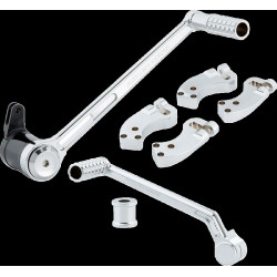 4 инчов удължен комплект за управление на краката - хром ARLEN NESS 410-037 4 инчов удължен комплект за управление на краката - хром ARLEN NESS 410-037