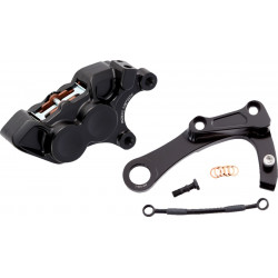 Спирачен апарат заден 4 PIST0N ALL BLACK M8 SOFTAIL ARLEN NESS 02-329 Спирачен апарат заден 4 PIST0N ALL BLACK M8 SOFTAIL ARLEN NESS 02-329