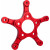 Адаптер за ротор spider 320mm за джанта NESS червен ARLEN NESS 300-086 thumb