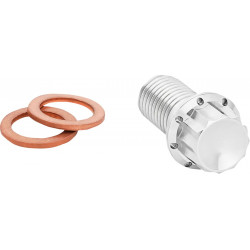 Банжо болт M12x1.25 полирана 12-ст. двойна F/R MC SOFTAIL ARLEN NESS 300-833 Банжо болт M12x1.25 полирана 12-ст. двойна F/R MC SOFTAIL ARLEN NESS 300-833