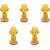 Болт banjo 5-pk M10x1.25 gold 12-pt single F/R MC Softail ARLEN NESS 300-862 thumb