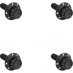 Комплект болтове титан 12PT за предно стъкло черен ARLEN NESS 300-840