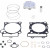 Бутален комплект с гарнитури CRF250R ATHENA P5F0790323002B thumb