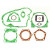 Комплект гарнитури ATHENA P400485850175 Комплект гарнитури ATHENA P400485850175 thumb