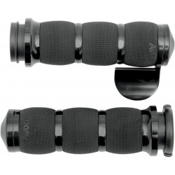 Ръкохватки air cushion throttle-by-wire с throttle boss черни AVON GRIPS AIR-90-AN-B-FL Ръкохватки air cushion throttle-by-wire с throttle boss черни AVON GRIPS AIR-90-AN-B-FL