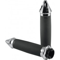 Ръкохватки custom contour spike metric touring chrome AVON GRIPS MT-CC-85-CH-SPK Ръкохватки custom contour spike metric touring chrome AVON GRIPS MT-CC-85-CH-SPK
