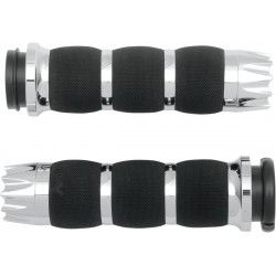 Ръкохватки air cushion excalibur chrome throttle-by-wire AVON GRIPS AIR-90-FLY-EX