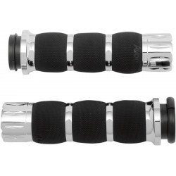 Ръкохватки air cushion rival chrome throttle-by-wire AVON GRIPS AIR-90-FLY-RIV