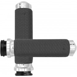 Грипове от мемори пяна кръгли хромирани малки THROTTLE-BY-WIRE AVON GRIPS MF-63-CH-FLY Грипове от мемори пяна кръгли хромирани малки THROTTLE-BY-WIRE AVON GRIPS MF-63-CH-FLY