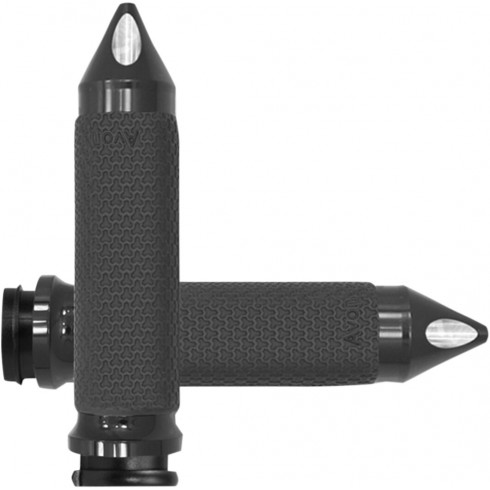 Ръкохватки memory foam spike black small throttle-by-wire AVON GRIPS MF-63-AN-FLY-SP Ръкохватки memory foam spike black small throttle-by-wire AVON GRIPS MF-63-AN-FLY-SP