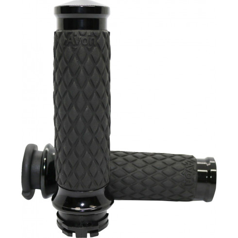 Ръкохватки DIAMOND CONTOUR BLK TBW AVON GRIPS DIA-65-ANO-FLY Ръкохватки DIAMOND CONTOUR BLK TBW AVON GRIPS DIA-65-ANO-FLY
