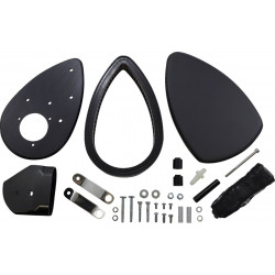 Комплект въздушен филтър big air smooth chrome black BARON BA-2080-00B