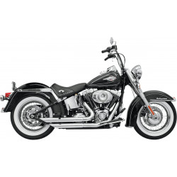 Изпускателна система FIREFLIGHT SLASH CUT CHROME BASSANI XHAUST 12113B