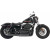 Изпускателна система ROAD RAGE II MEGA POWER кратка хромирана с черни крайни капачки BASSANI XHAUST 1X22RB thumb