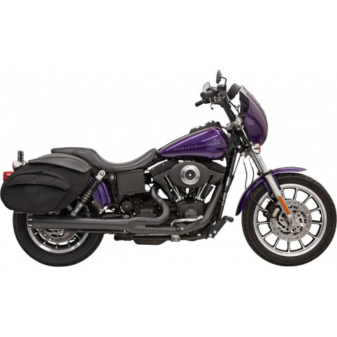 Изпускателна система road rage 2-into-1 long megaphone black BASSANI XHAUST 13321R Изпускателна система road rage 2-into-1 long megaphone black BASSANI XHAUST 13321R