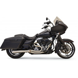 Изпускателна система road rage III megaphone 2-into-1 short stainless steel BASSANI XHAUST 1F12SS