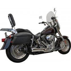 Изпускателна система 2:1 Ripper Short Chrome TC Softails 89-2017 BASSANI XHAUST 1S6C