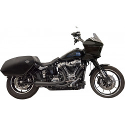 Ауспух short ripper 2:1 с мегафон черен M8 Softail BASSANI XHAUST 1S79B