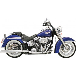 Глушител с наклонен разрез за true duals хром BASSANI XHAUST 31117C