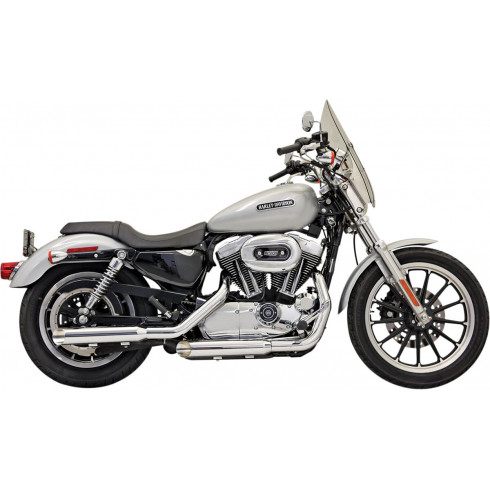 Глушител Firepower slash cut chrome BASSANI XHAUST 1X17F Глушител Firepower slash cut chrome BASSANI XHAUST 1X17F