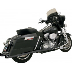 Глушител straight cut black BASSANI XHAUST FLH-517LRB